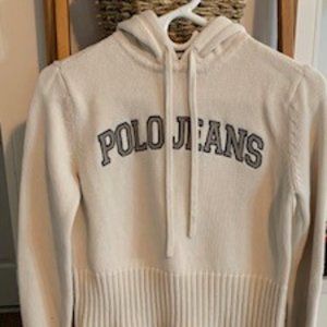 Vintage Ralph Lauren Polo Jean Company Hooded Sweater